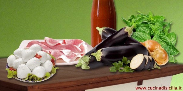 Pasta in coppa di melanzana - Cucina di Sicilia