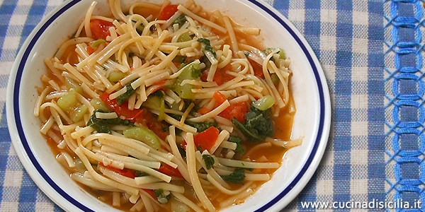 Pasta cu i tinniruma - Cucina di Sicilia