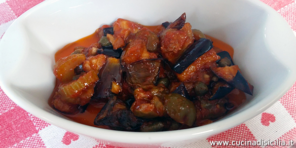Caponata di melanzane - Cucina di Sicilia